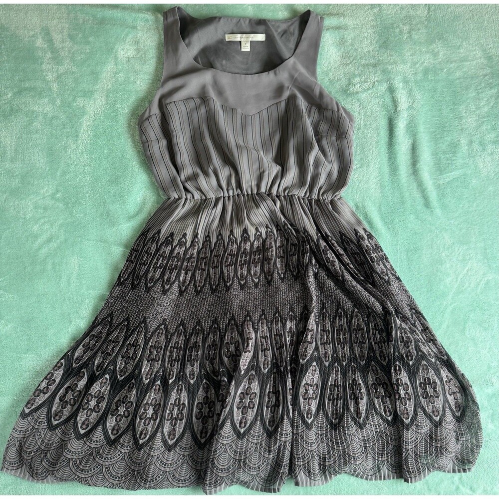 Lauren Conrad Dress Gray Size 8